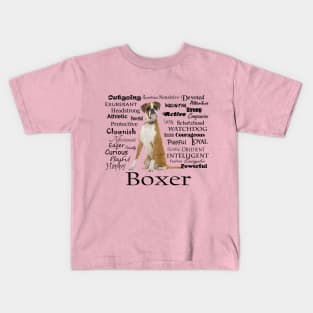 Boxer Traits Kids T-Shirt